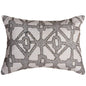 Danny Outdoor Lumbar Pillow-Outdoor Pillows-LOOMLAN-Grey-LOOMLAN