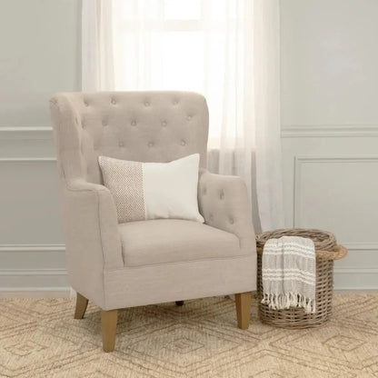 Dante Color Block Lumbar Pillow For Couch - LOOMLAN - LOOMLAN - Throw Pillows