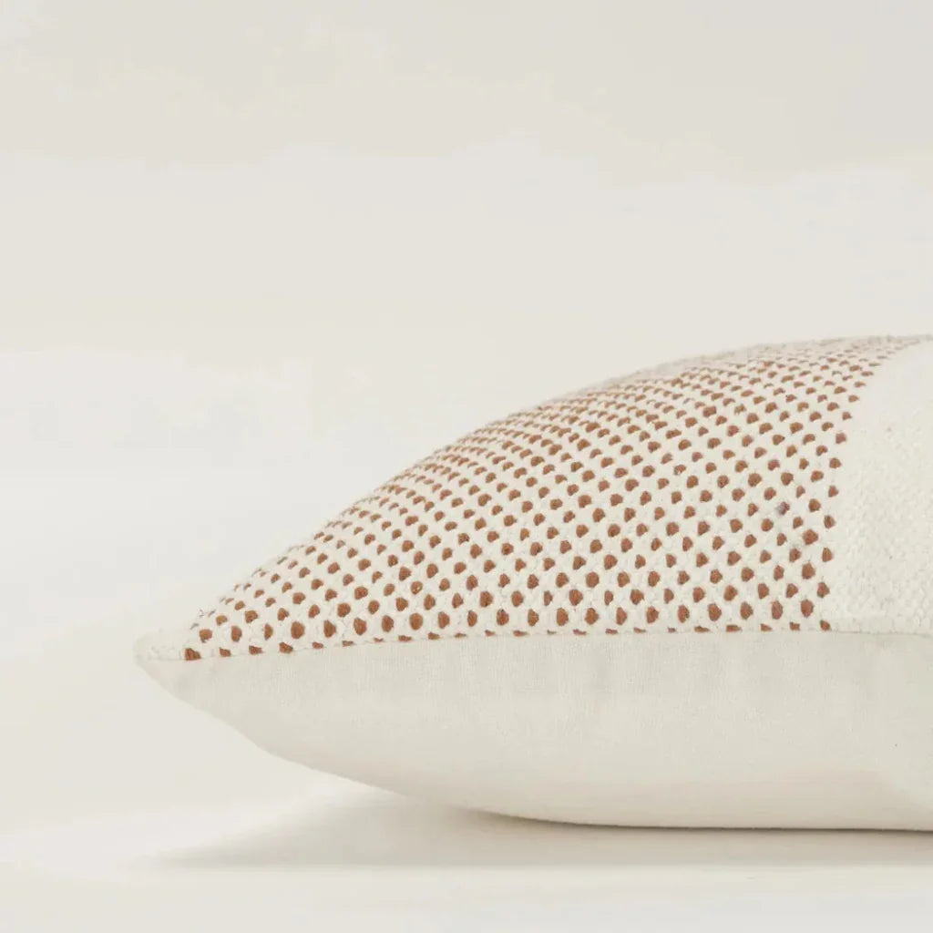 Dante Color Block Lumbar Pillow For Couch - LOOMLAN - LOOMLAN - Throw Pillows