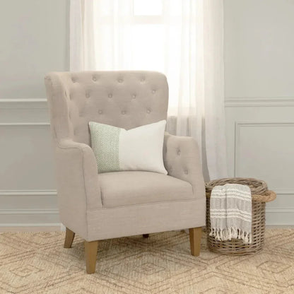 Dante Color Block Lumbar Pillow For Couch - LOOMLAN - LOOMLAN - Throw Pillows