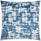 Dante Navy Abstract Navy Large Throw Pillow Insert - LOOMLAN - D.V. Kap - Throw Pillows