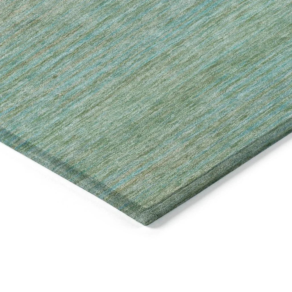 Daphara Teal Washable Indoor - Outdoor Rug - LOOMLAN - LOOMLAN Rugs - Outdoor Rugs