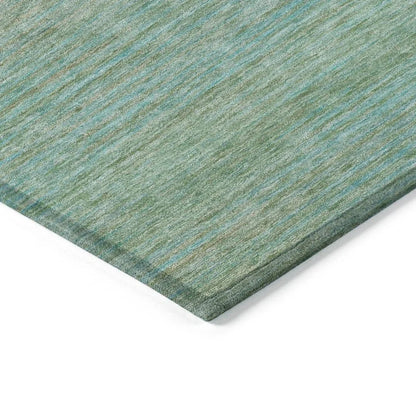 Daphara Teal Washable Indoor - Outdoor Rug - LOOMLAN - LOOMLAN Rugs - Outdoor Rugs