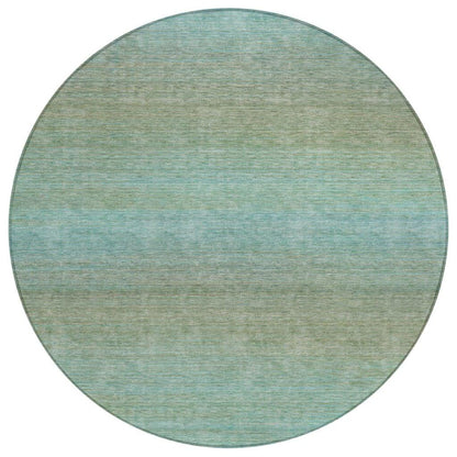 Daphara Teal Washable Indoor - Outdoor Rug - LOOMLAN - LOOMLAN Rugs - Outdoor Rugs