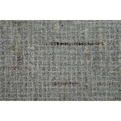 Daps Checkered Gray Area Rugs For Living Room - LOOMLAN - LOOMLAN - Area Rugs