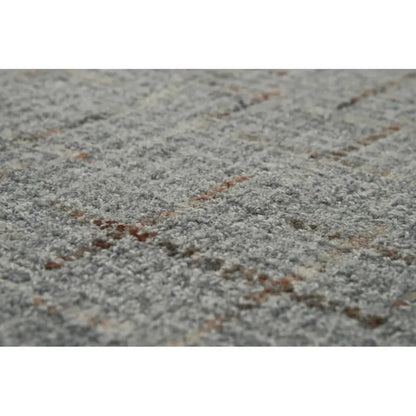 Daps Checkered Gray Area Rugs For Living Room - LOOMLAN - LOOMLAN - Area Rugs