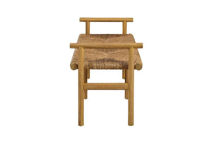 Darcy Wood Framed Bedroom Bench - LOOMLAN - Furniture Classics - Bedroom Benches