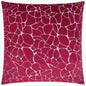 Dare Fuchsia Red Throw Pillow With Insert - LOOMLAN - D.V. Kap - Throw Pillows