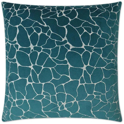 Dare Laguna Teal Throw Pillow With Insert - LOOMLAN - D.V. Kap - Throw Pillows