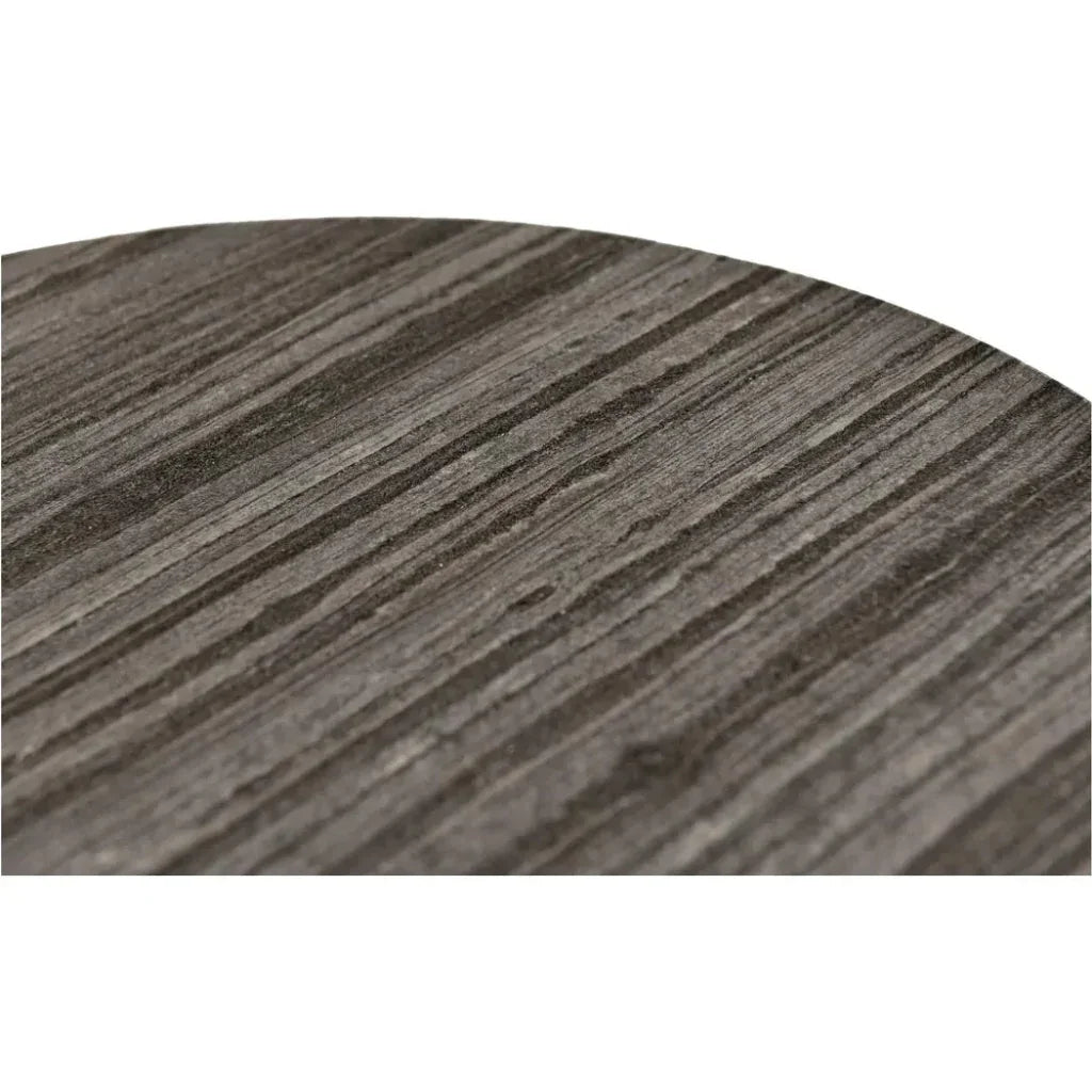 Dark Grey Marble Top Accent Side Table - LOOMLAN - Moe's Home - Side Tables