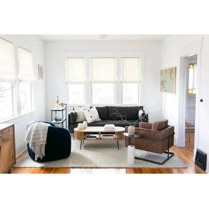 Dark Grey Marble Top Accent Side Table - LOOMLAN - Moe's Home - Side Tables