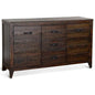 Dark Wood Dining Server Buffet Sideboard Drawers - LOOMLAN - Sunny D - Sideboards