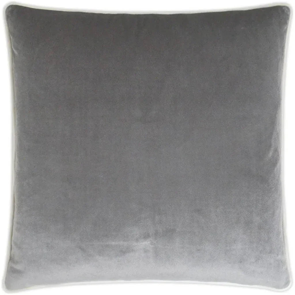 Darling Smoke Grey Throw Pillow With Insert - LOOMLAN - D.V. Kap - Throw Pillows