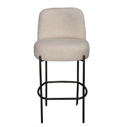 Darwin Boucle Fabric Counter Stool