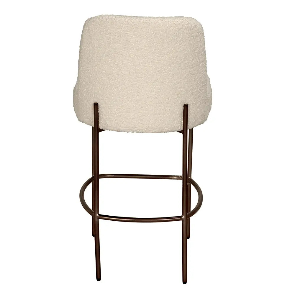 Darwin Boucle Fabric Counter Stool