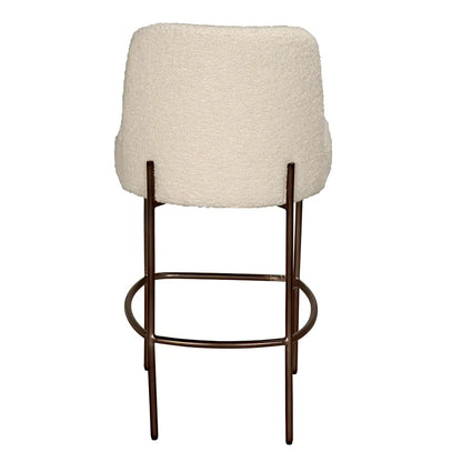 Darwin Boucle Fabric Counter Stool