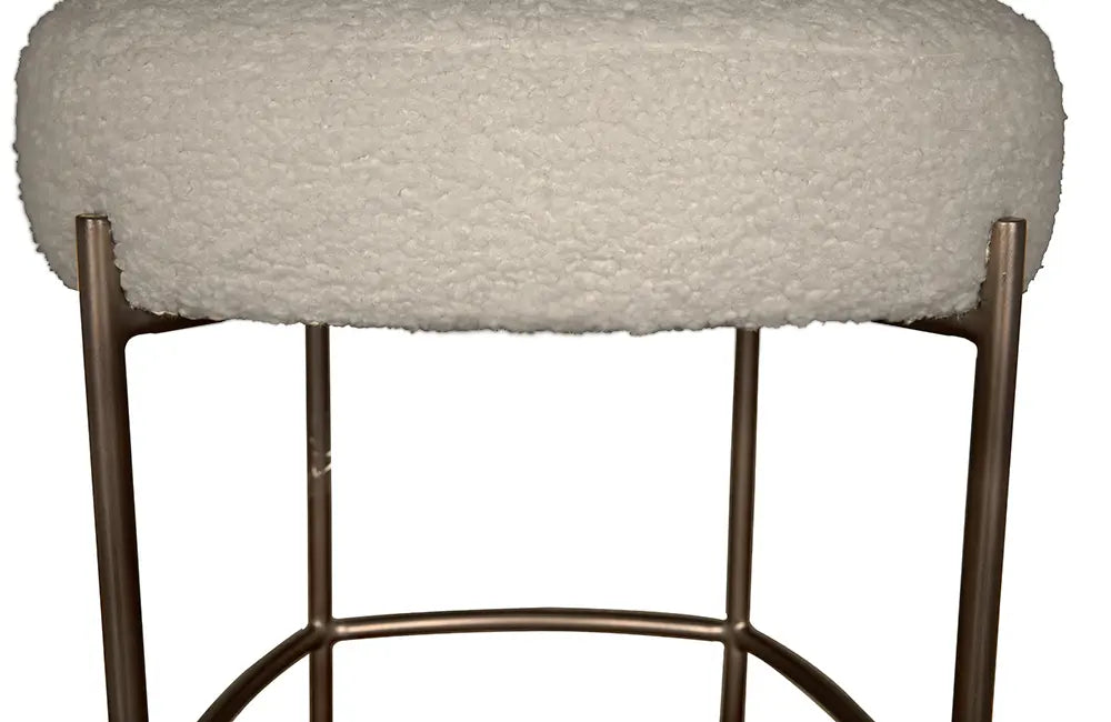 Darwin Boucle Fabric Counter Stool