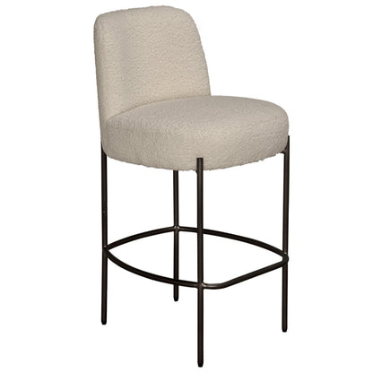 Darwin Boucle Fabric Counter Stool