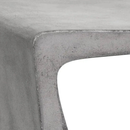 Darwin Concrete Outdoor End Table - LOOMLAN - SUNPAN - Outdoor Side Tables