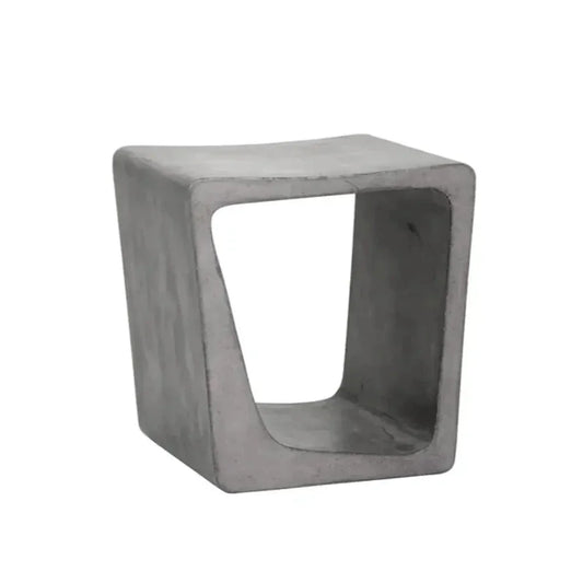 Darwin Concrete Outdoor End Table - LOOMLAN - SUNPAN - Outdoor Side Tables
