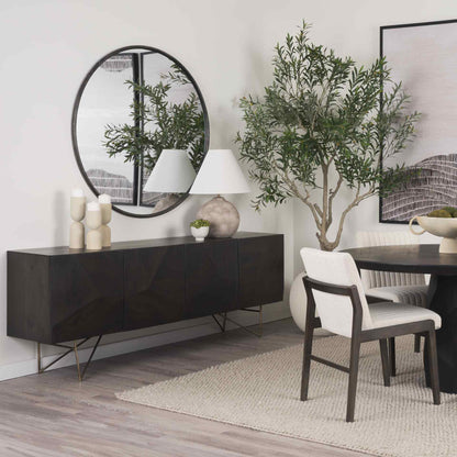 Darwin Four Doors Wood Sideboard