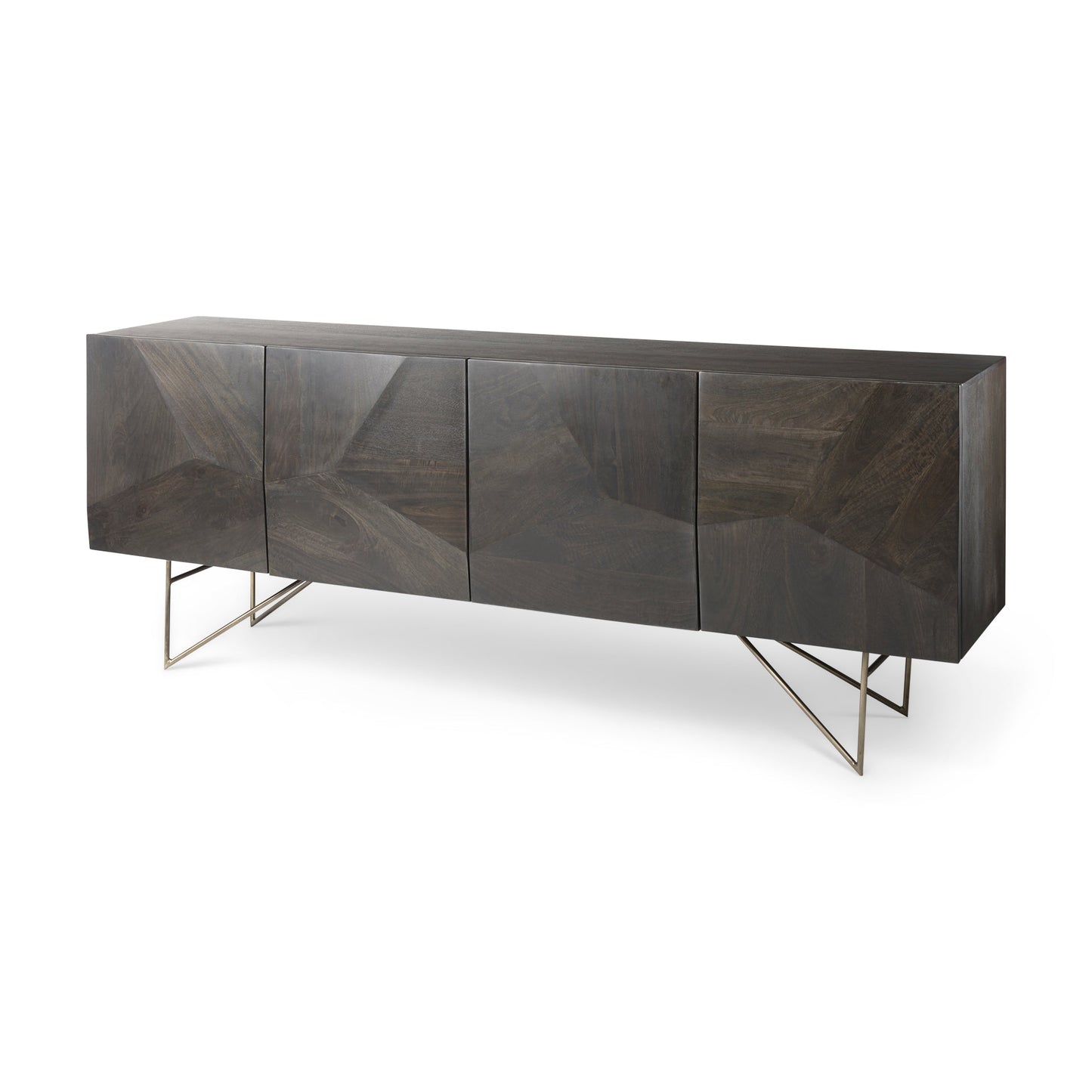 Darwin Four Doors Wood Sideboard