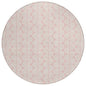 Darya Pink Washable Indoor-Outdoor Rug-Outdoor Rugs-LOOMLAN Rugs-8' x 8'-LOOMLAN