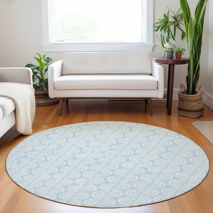 Darya Sky Washable Indoor-Outdoor Rug-Outdoor Rugs-LOOMLAN Rugs-LOOMLAN