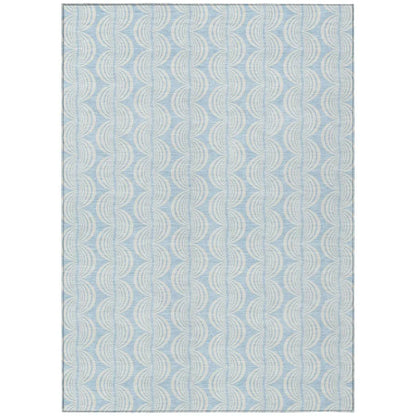 Darya Sky Washable Indoor-Outdoor Rug-Outdoor Rugs-LOOMLAN Rugs-2'6" x 3'10"-LOOMLAN