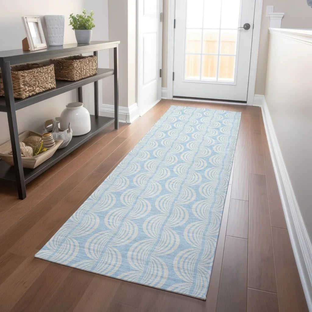 Darya Sky Washable Indoor-Outdoor Rug-Outdoor Rugs-LOOMLAN Rugs-LOOMLAN