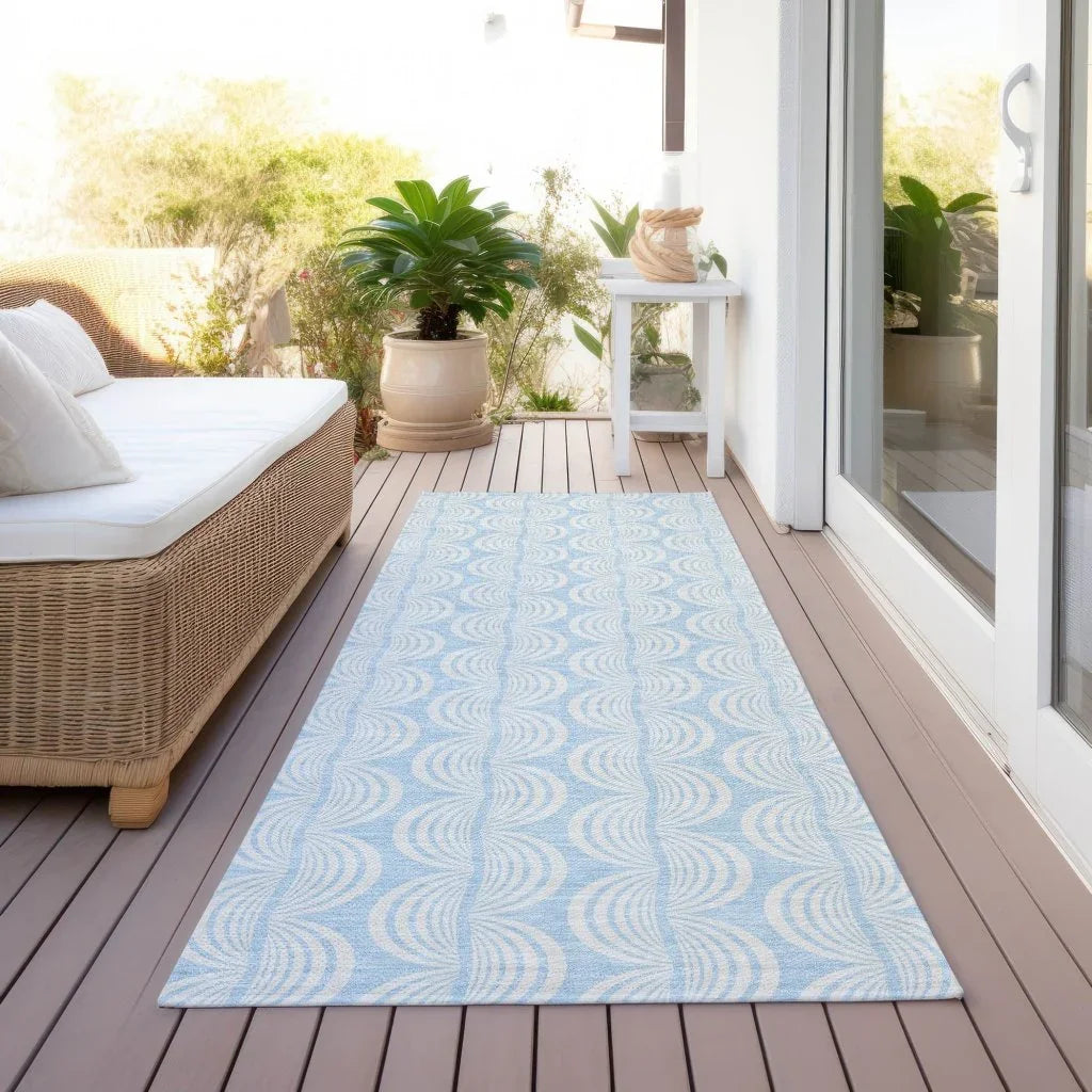 Darya Sky Washable Indoor-Outdoor Rug-Outdoor Rugs-LOOMLAN Rugs-LOOMLAN