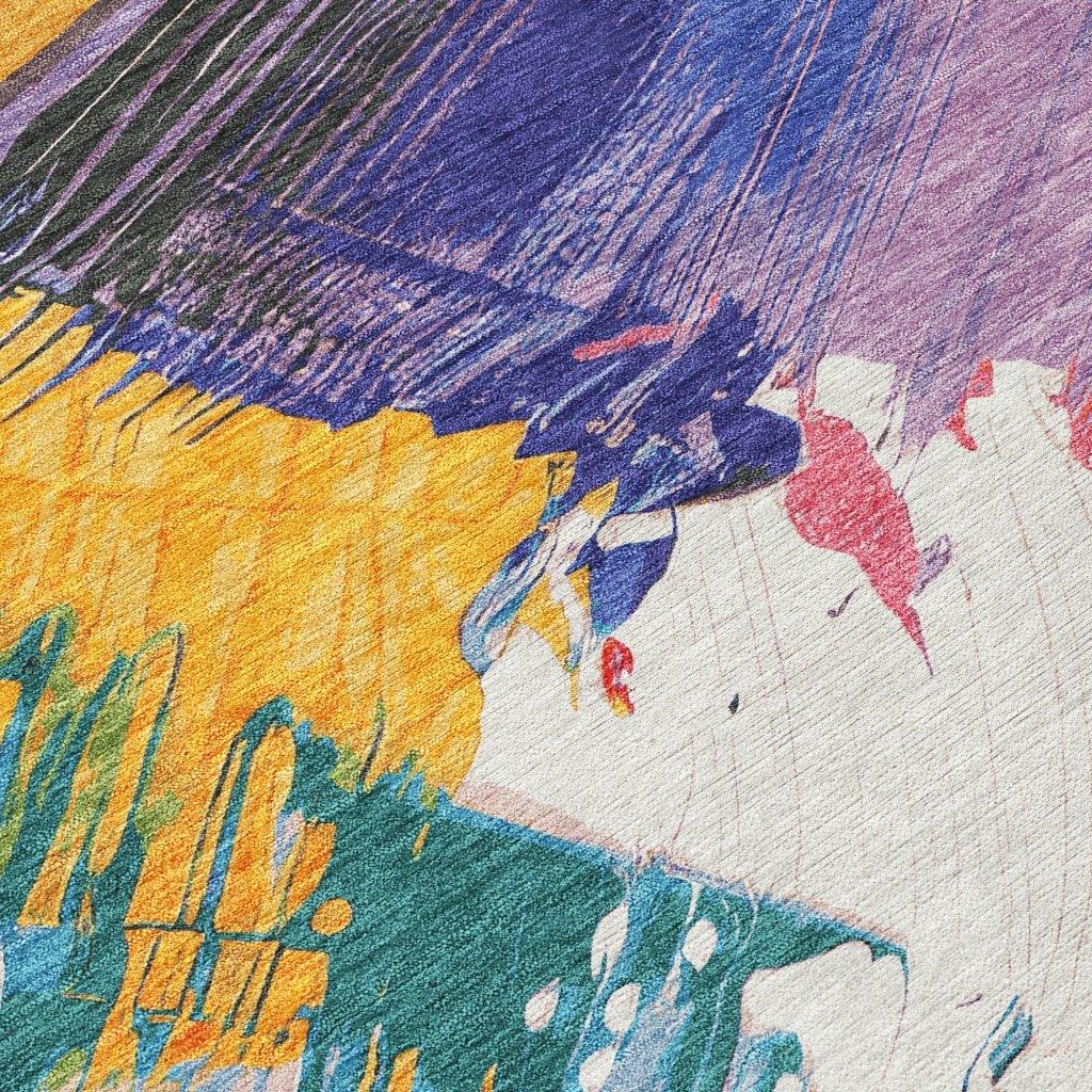 Daryah Gold Washable Indoor - Outdoor Rug - LOOMLAN - LOOMLAN Rugs - Outdoor Rugs