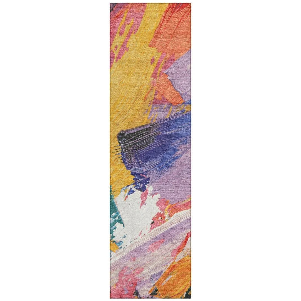 Daryah Gold Washable Indoor - Outdoor Rug - LOOMLAN - LOOMLAN Rugs - Outdoor Rugs