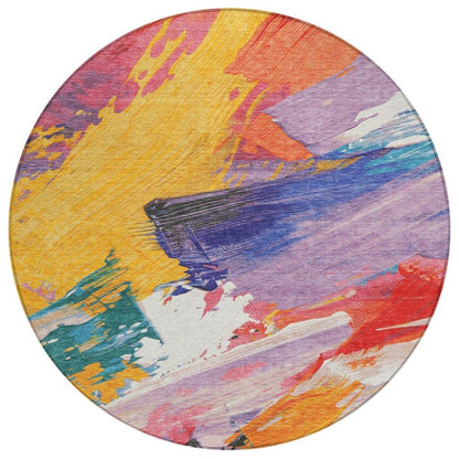 Daryah Gold Washable Indoor - Outdoor Rug - LOOMLAN - LOOMLAN Rugs - Outdoor Rugs