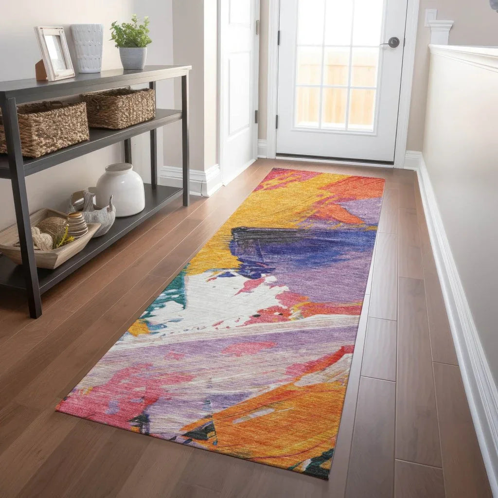 Daryah Gold Washable Indoor - Outdoor Rug - LOOMLAN - LOOMLAN Rugs - Outdoor Rugs