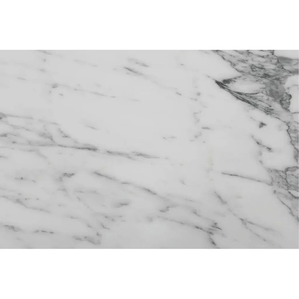 Dash White Marble & Wood Rectangular Coffee Table - LOOMLAN - Moe's Home - Coffee Tables