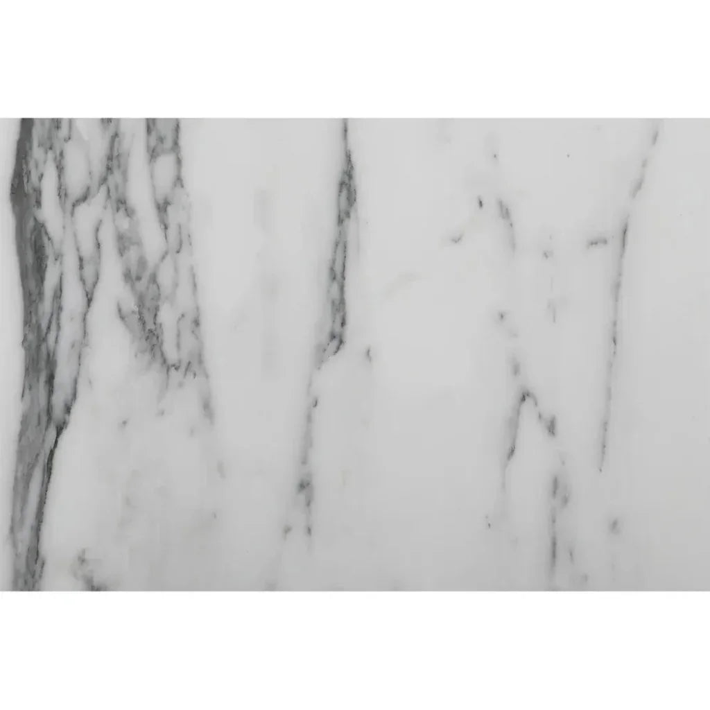 Dash White Marble & Wood Rectangular Coffee Table - LOOMLAN - Moe's Home - Coffee Tables