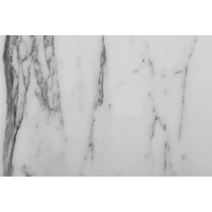 Dash White Marble & Wood Rectangular Coffee Table - LOOMLAN - Moe's Home - Coffee Tables