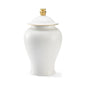 Datong White Ceramic Vase - LOOMLAN - Chelsea House - Vases & Jars