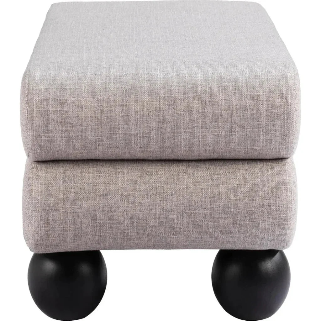 Davao Bench Gray - LOOMLAN - Zuo Modern - Bedroom Benches