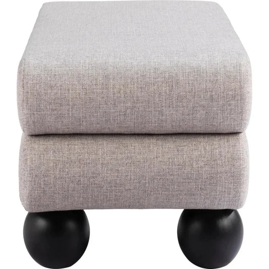 Davao Bench Gray - LOOMLAN - Zuo Modern - Bedroom Benches