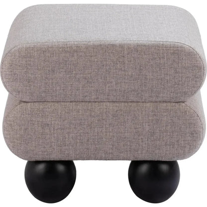 Davao Ottoman Gray - LOOMLAN - Zuo Modern - Ottomans