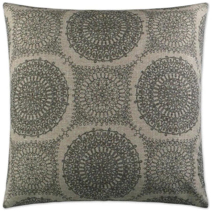 Davenport Grey Throw Pillow With Insert - LOOMLAN - D.V. Kap - Throw Pillows