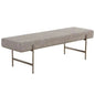 Davian Fabric Modern Backless Bench - LOOMLAN - SUNPAN - Bedroom Benches