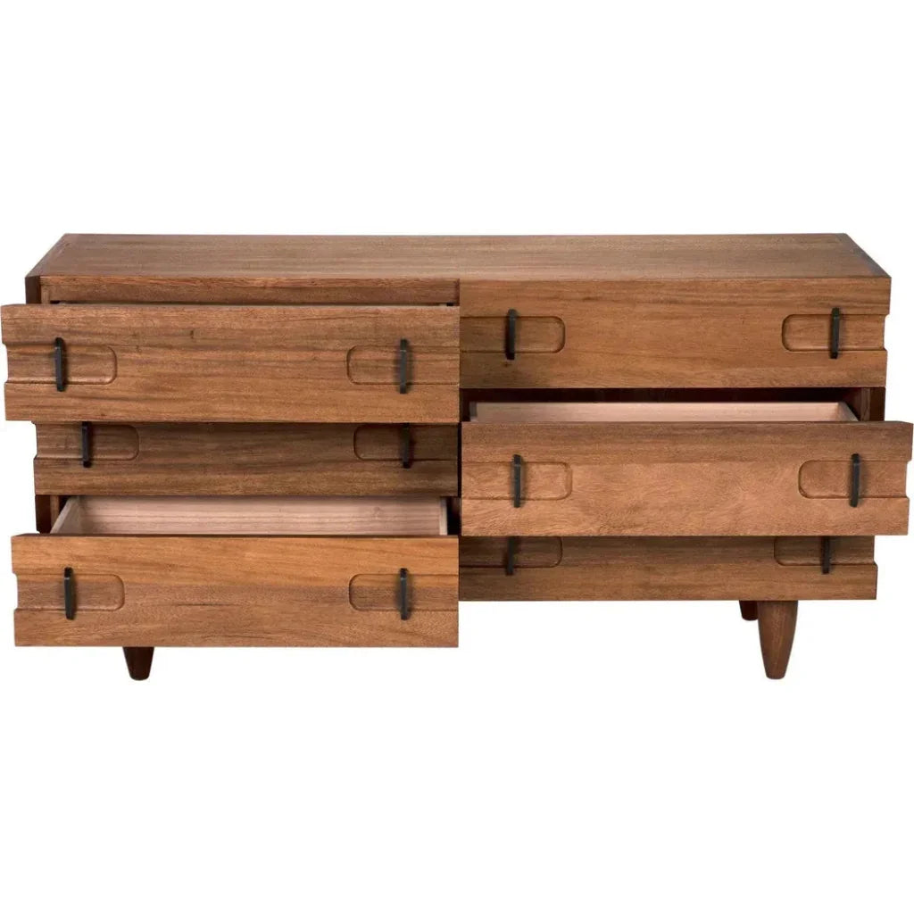 David Six Drawers Sideboard