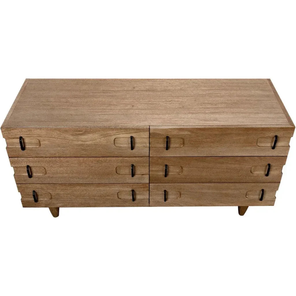 David Six Drawers Sideboard