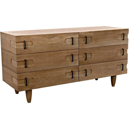 David Six Drawers Sideboard