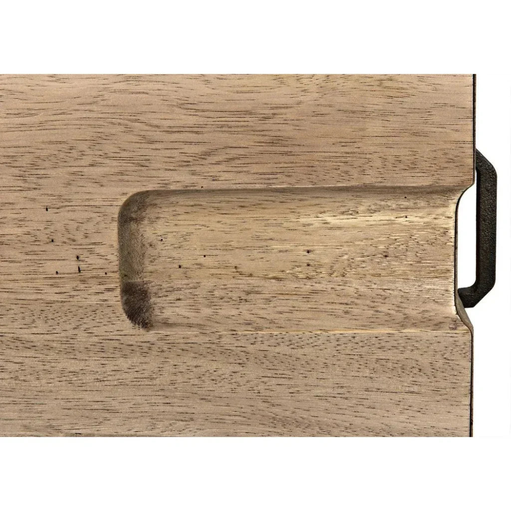 David Three Drawers Side Table