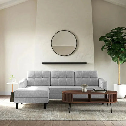 Dawn White Marble Top Accent Side Table - LOOMLAN - Moe's Home - Side Tables