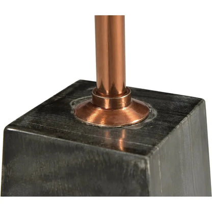 Dawn White Marble Top Accent Side Table - LOOMLAN - Moe's Home - Side Tables